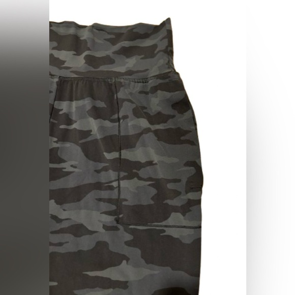 Athleta Salutation gray camo baggy joggers w pckts SZ S - Picture 4 of 8